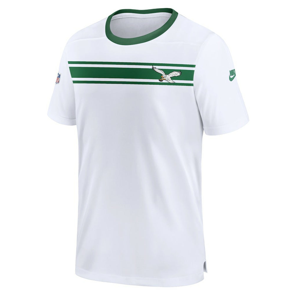Philadelphia Eagles Men's Sideline Coaches Alternate Performance T-Shirt White