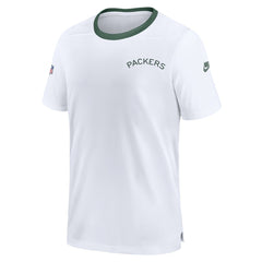 Green Bay Packers Men's Sideline Coaches Alternate Performance T-Shirt White