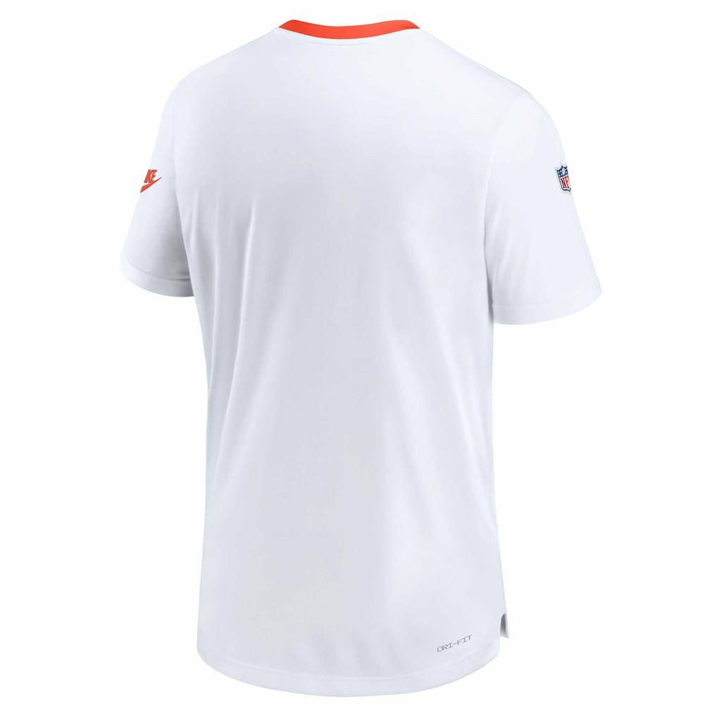 Cleveland Browns Men's Sideline Coaches Alternate Performance T-Shirt White