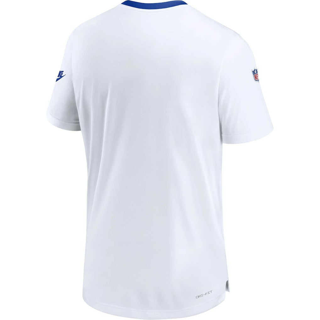 New York Giants Men's Sideline Coaches Alternate Performance T-Shirt White