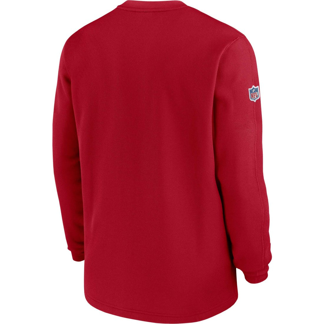 Tampa Bay Buccaneers 2023 Sideline Throwback Heavy Brushed Waffle Long Sleeve Top Red