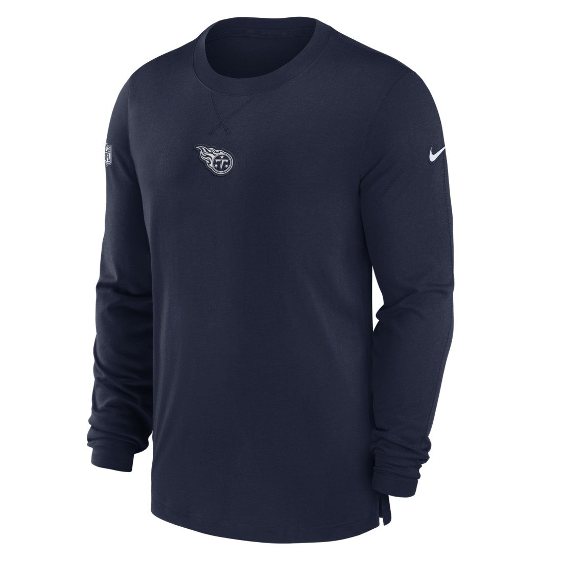 Tennessee Titans 2023 Sideline Performance Long Sleeve T-Shirt Navy
