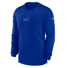 Buffalo Bills 2023 Sideline Performance Long Sleeve T-Shirt Royal