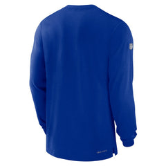 Buffalo Bills 2023 Sideline Performance Long Sleeve T-Shirt Royal