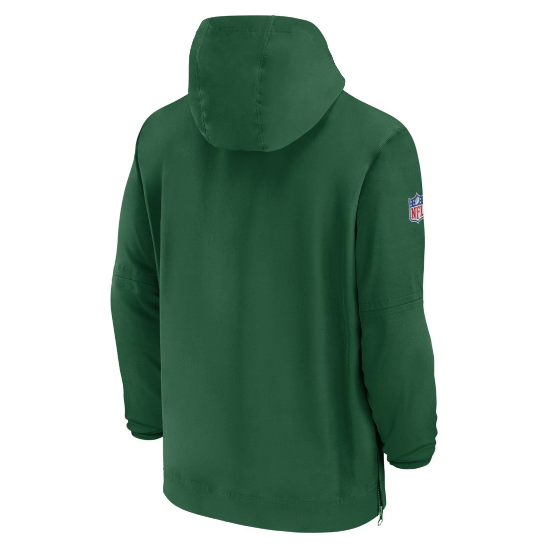 New York Jets Sideline Half-Zip Hoodie Green