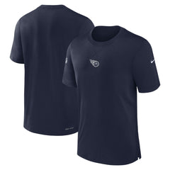 Tennessee Titans 2023 Sideline Performance T-Shirt Navy