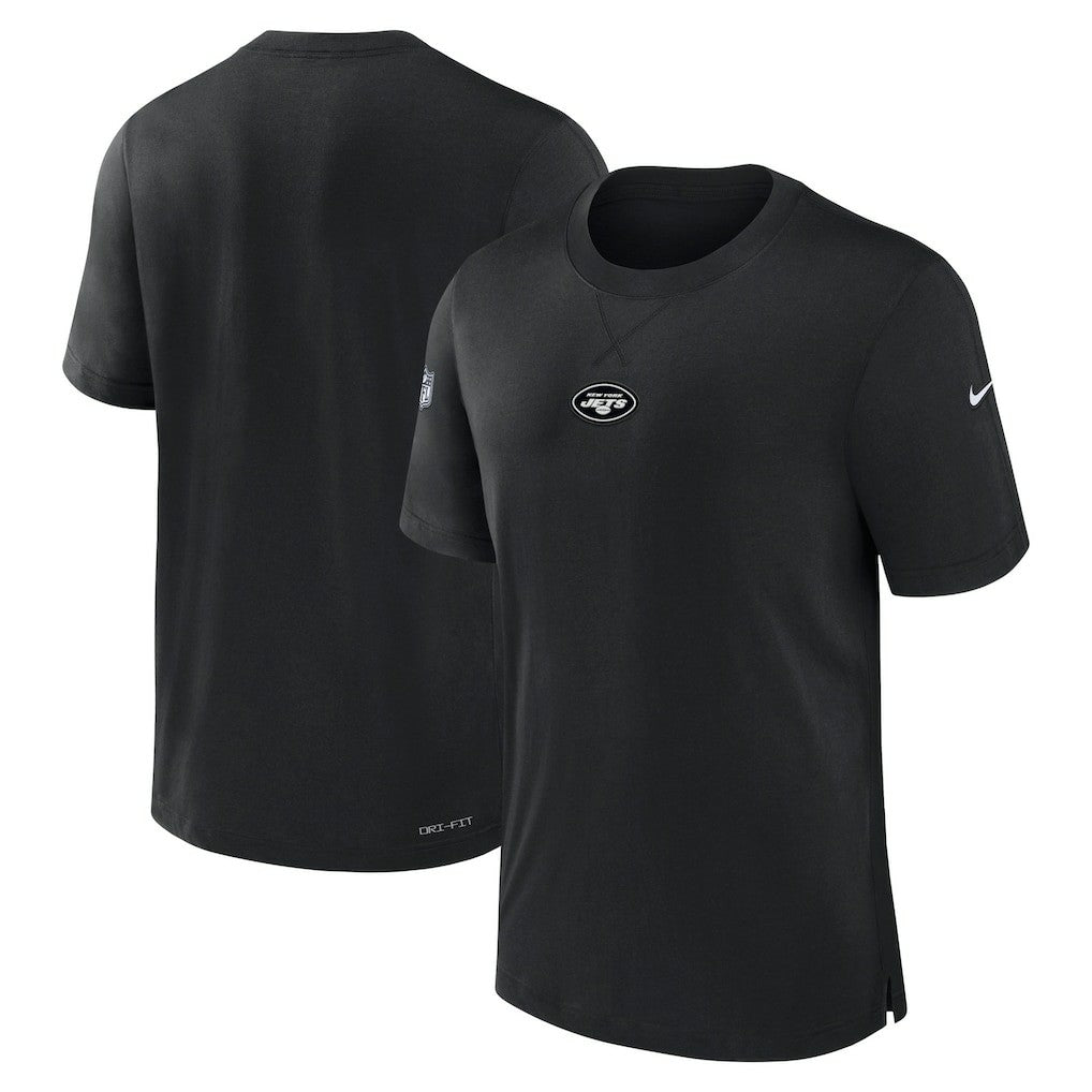 New York Jets 2023 Sideline Performance T-Shirt Black
