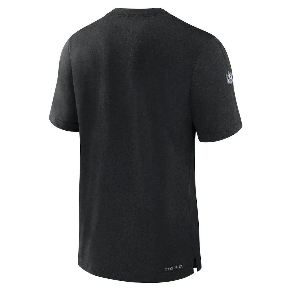 New York Jets 2023 Sideline Performance T-Shirt Black