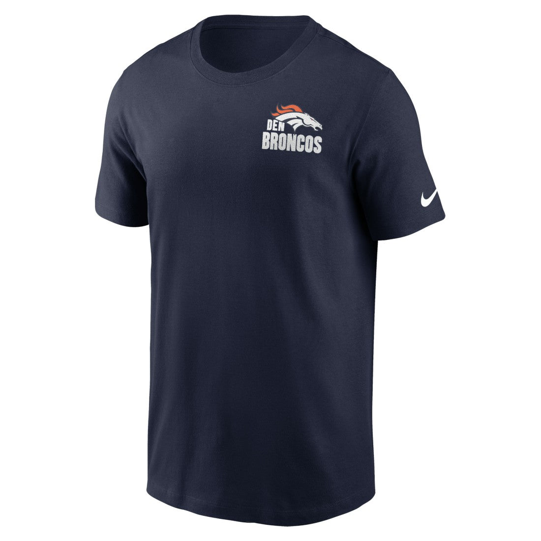 Denver Broncos Blitz Essential T-Shirt Navy