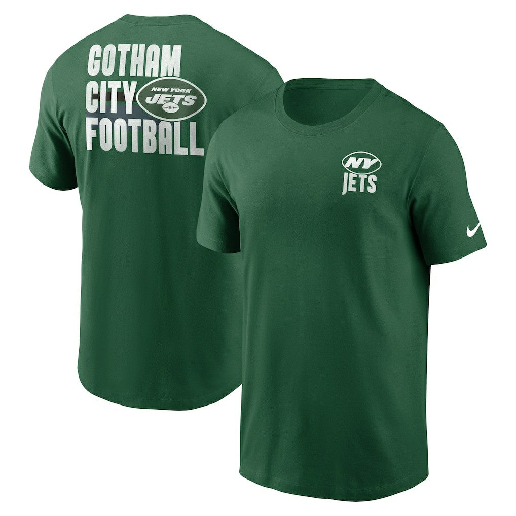 New York Jets Blitz Essential T-Shirt Green