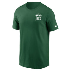 New York Jets Blitz Essential T-Shirt Green