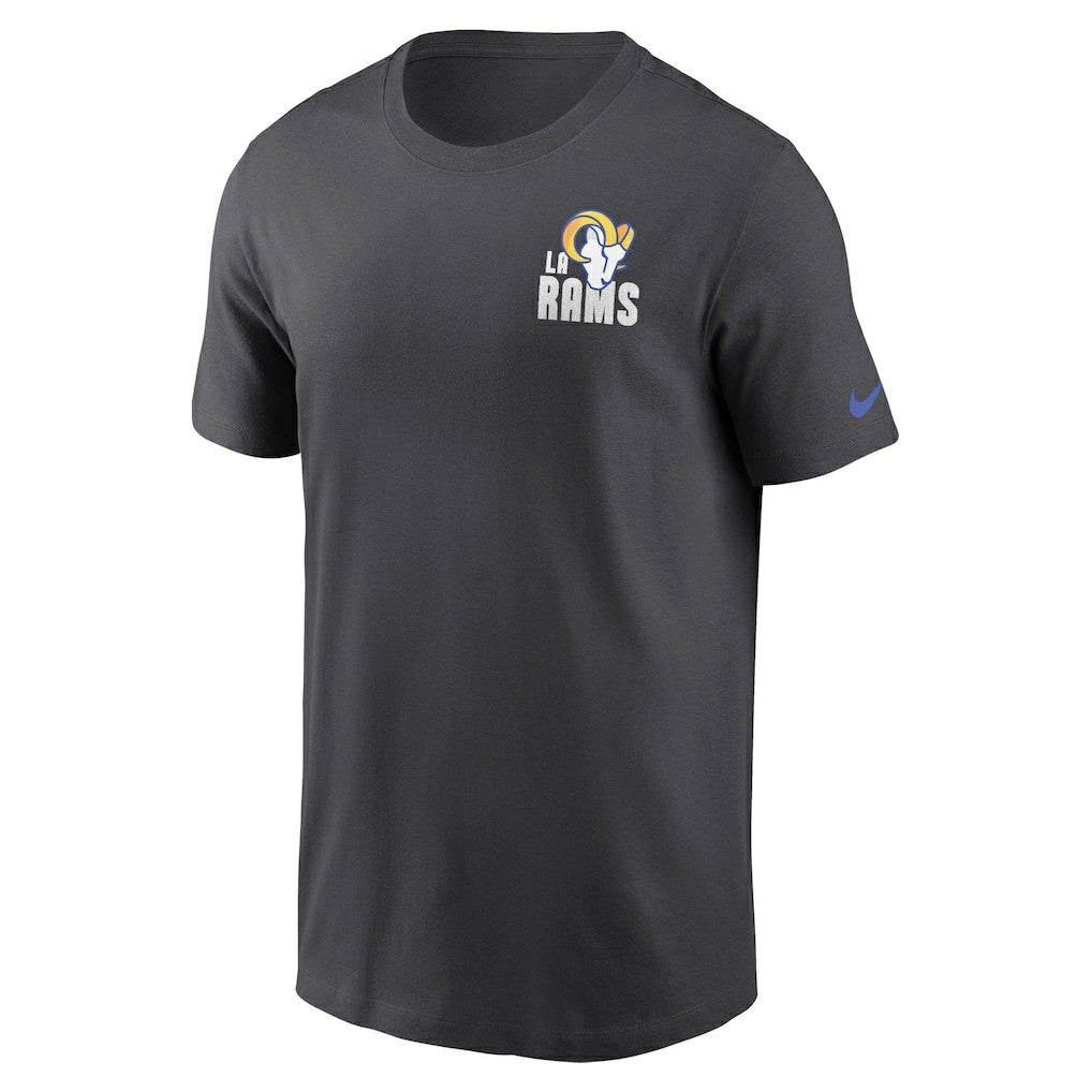 Los Angeles Rams Blitz Essential T-Shirt Anthracite