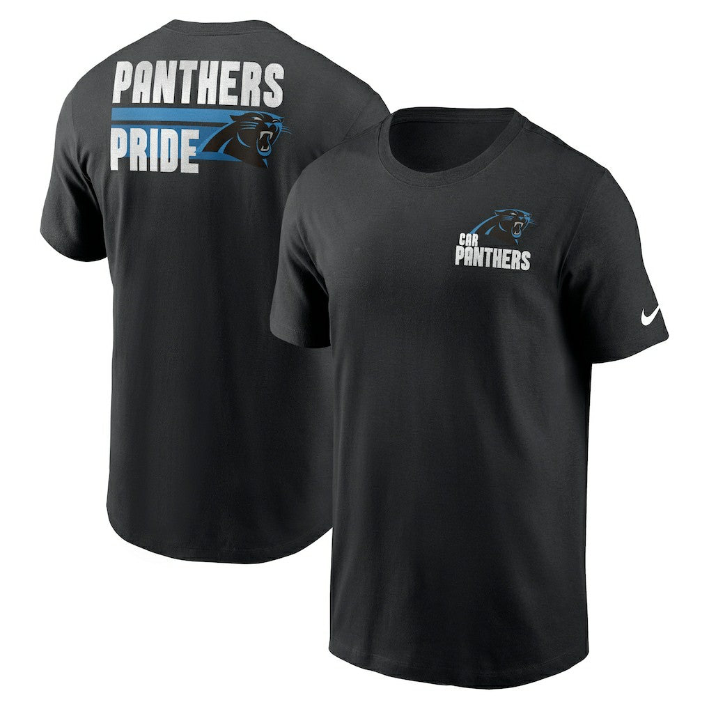 Carolina Panthers Blitz Essential T-Shirt Black