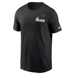 Carolina Panthers Blitz Essential T-Shirt Black