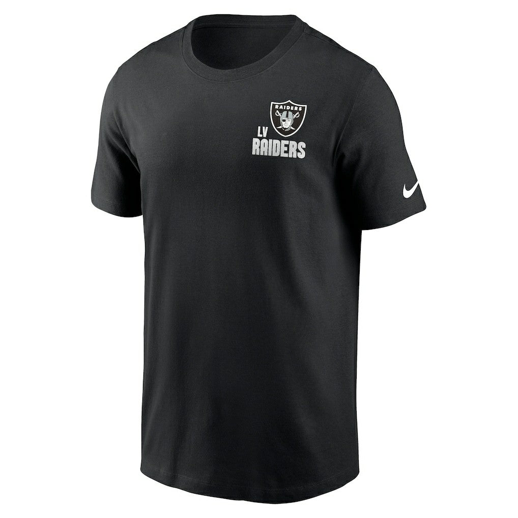 Las Vegas Raiders Blitz Essential T-Shirt Black