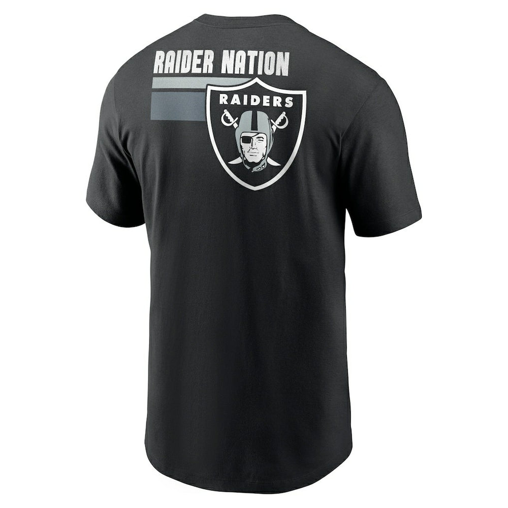 Las Vegas Raiders Blitz Essential T-Shirt Black