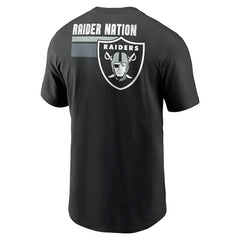 Las Vegas Raiders Blitz Essential T-Shirt Black