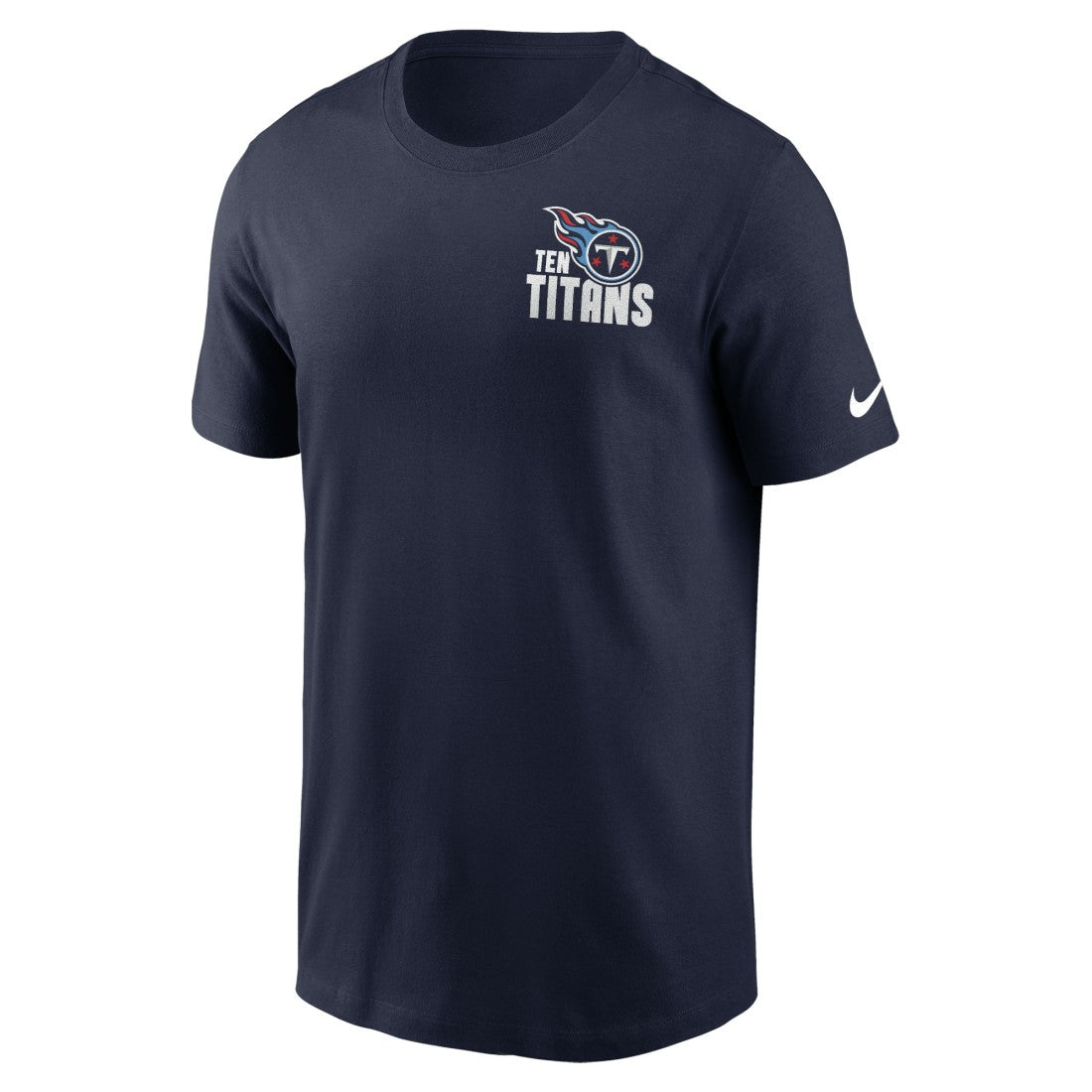 Tennessee Titans Blitz Essential T-Shirt Navy