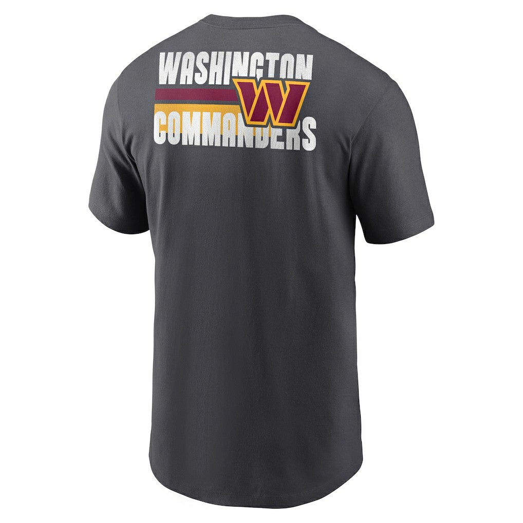 Washington Commanders Blitz Essential T-Shirt Anthracite