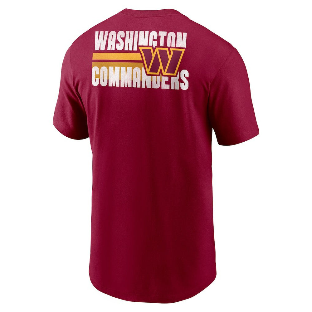 Washington Commanders Blitz Essential T-Shirt Burgundy