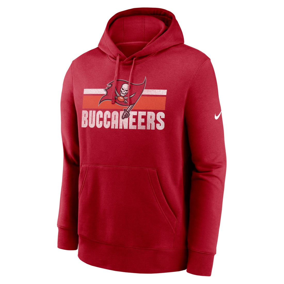 Tampa Bay Buccaneers Club Fleece Pullover Hoodie Red