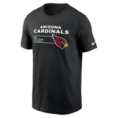 Arizona Cardinals Division Essential T-Shirt Black
