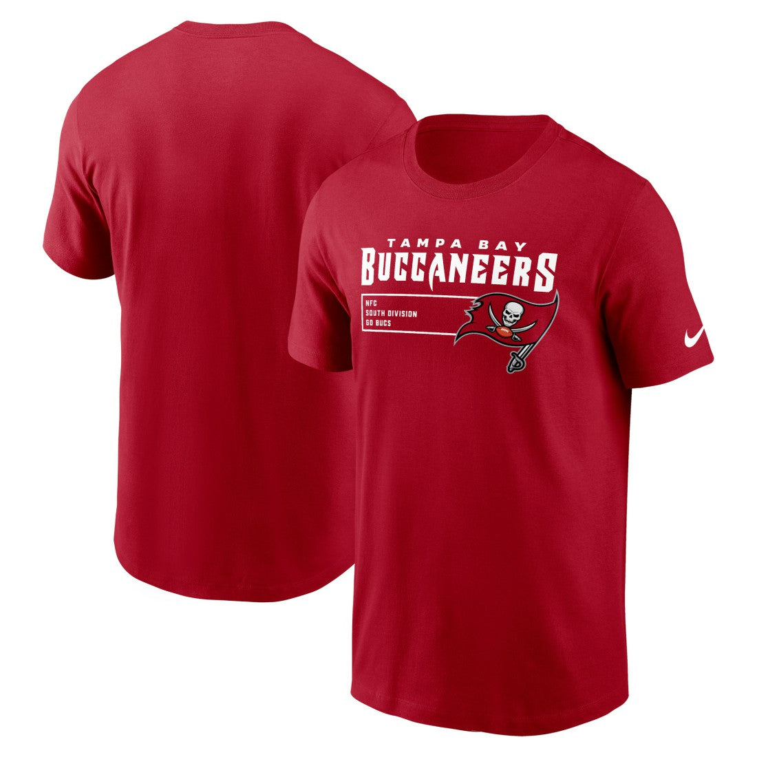 Tampa Bay Buccaneers Division Essential T-Shirt Red