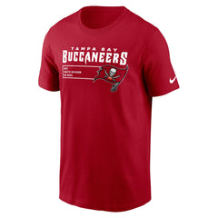 Tampa Bay Buccaneers Division Essential T-Shirt Red