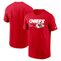 Kansas City Chiefs Division Essential T-Shirt Red