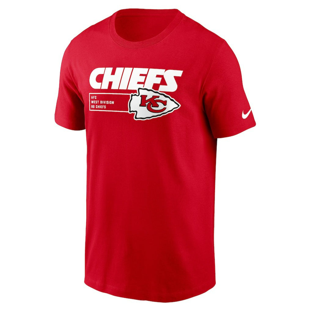 Kansas City Chiefs Division Essential T-Shirt Red