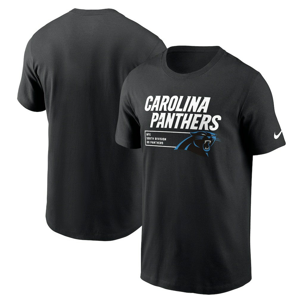 Carolina Panthers Division Essential T-Shirt Black