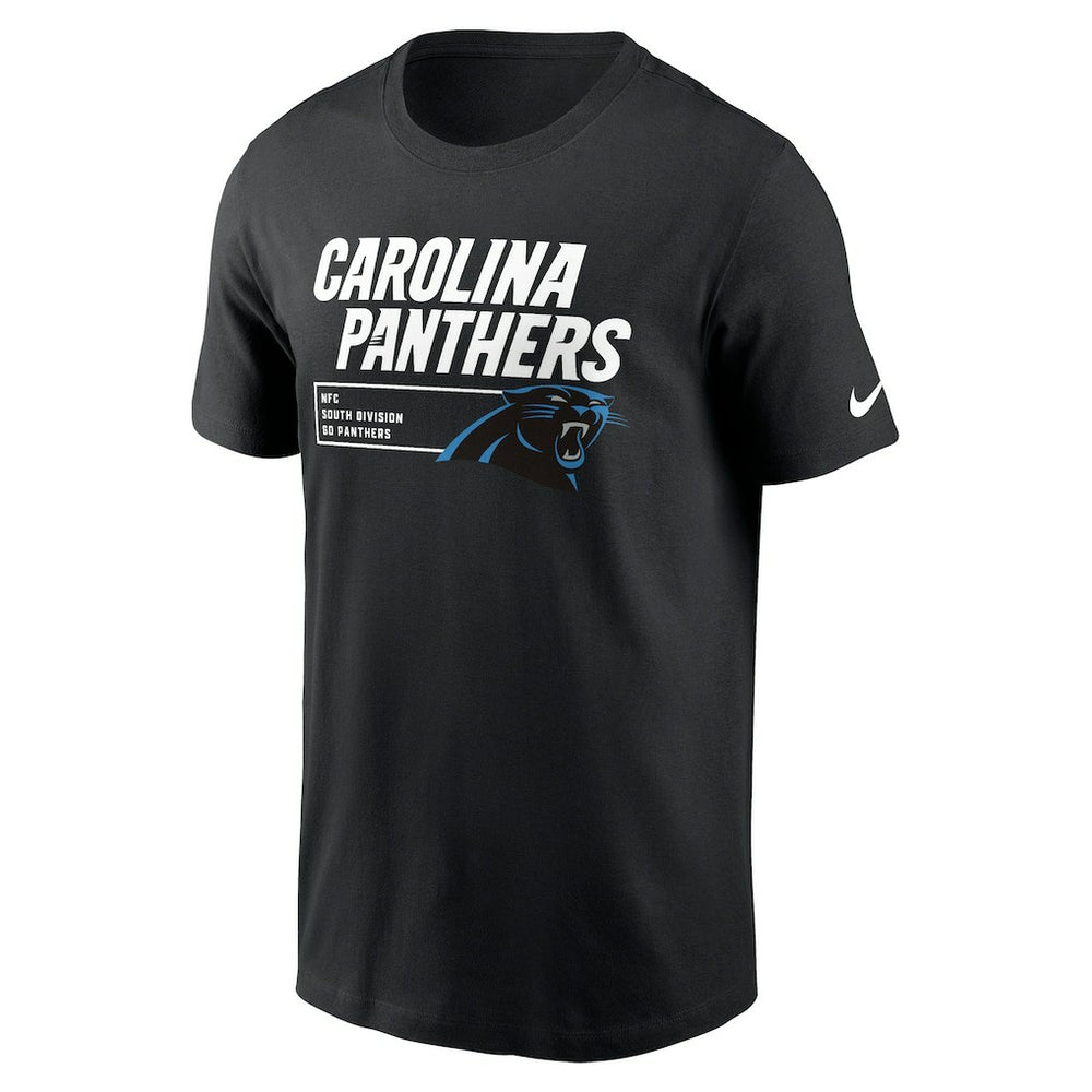 Carolina Panthers Division Essential T-Shirt Black