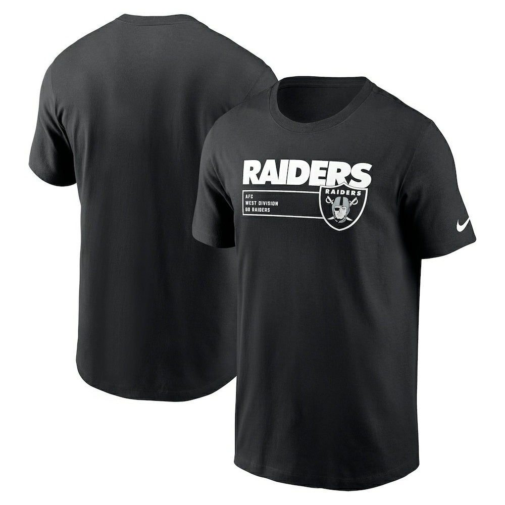 Las Vegas Raiders Division Essential T-Shirt Black