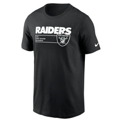 Las Vegas Raiders Division Essential T-Shirt Black