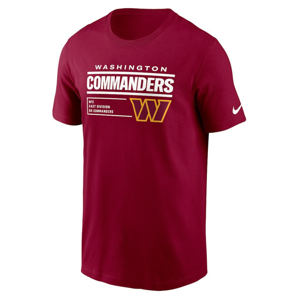 Washington Commanders Division Essential T-Shirt Burgundy