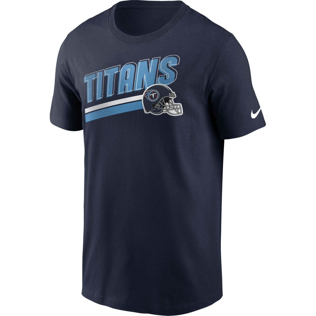 Tennessee Titans Essential Blitz Lockup T-Shirt Navy