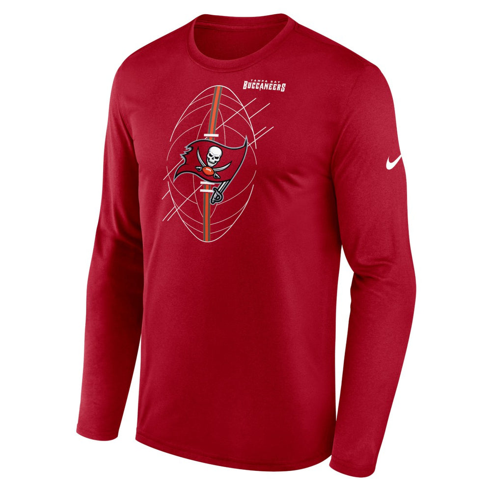 Tampa Bay Buccaneers Legend Icon Long Sleeve T-Shirt Red