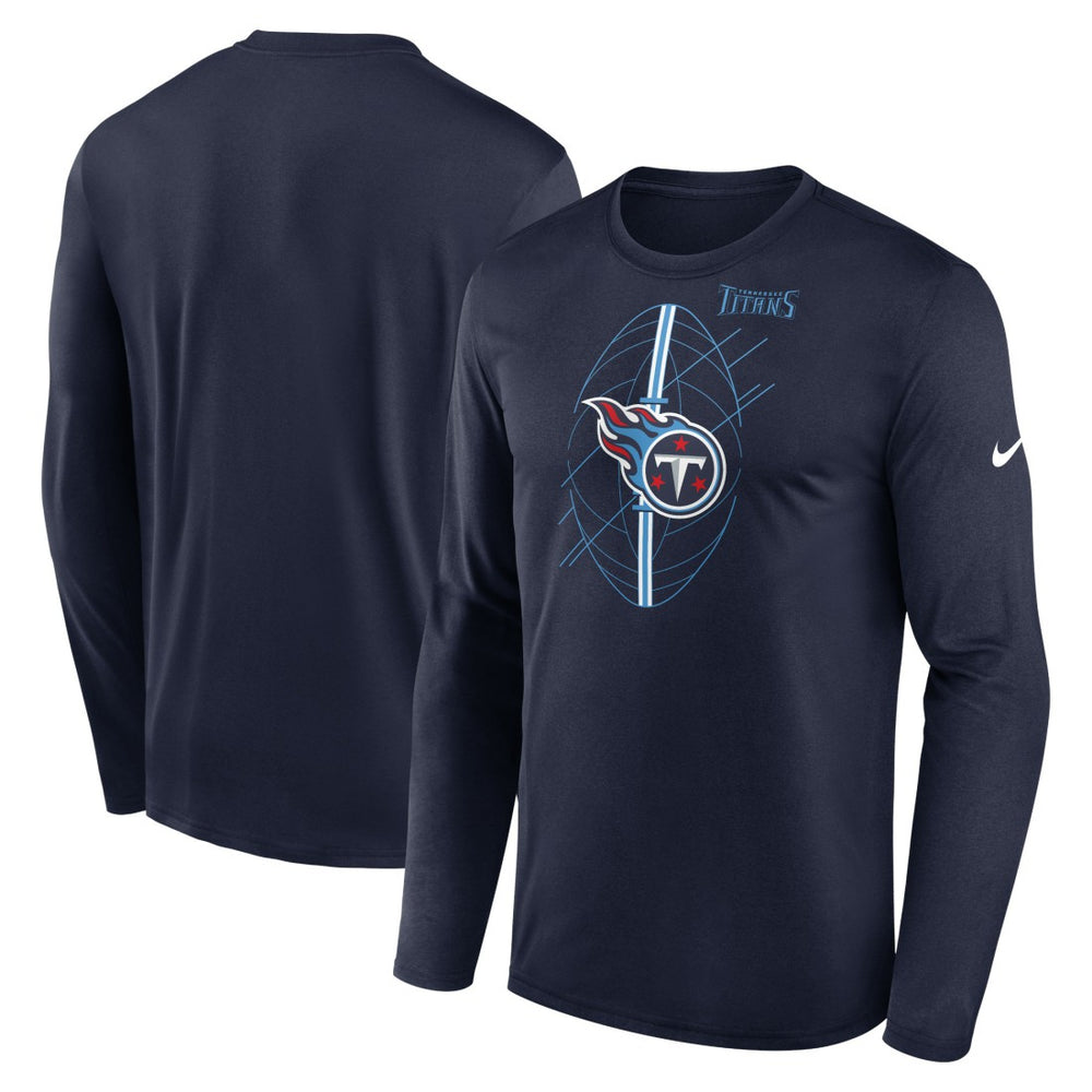 Tennessee Titans Legend Icon Long Sleeve T-Shirt Navy
