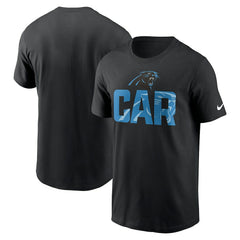 Carolina Panthers Local Essential T-Shirt Black