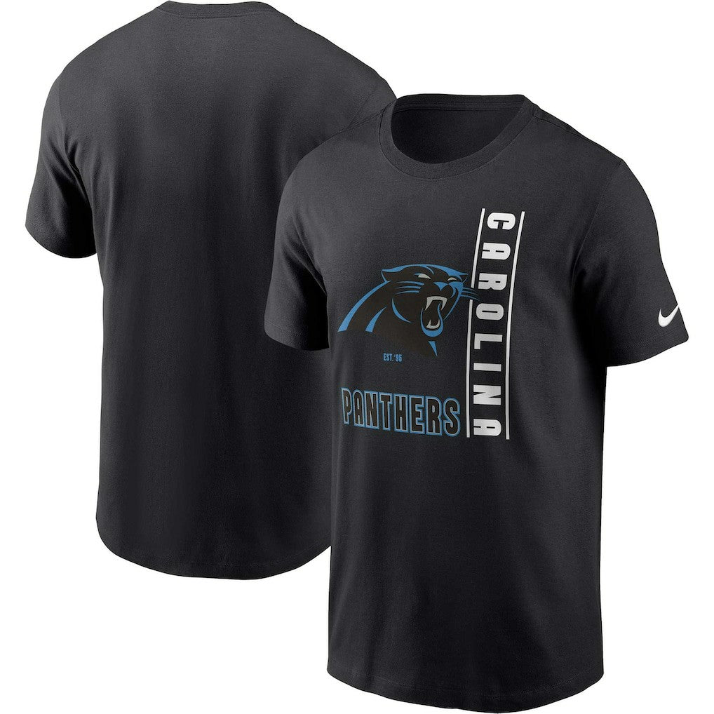 Carolina Panthers Lockup Essential T-Shirt Black