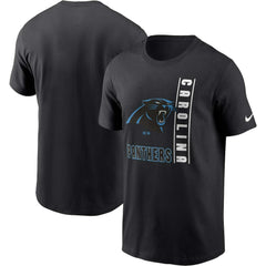 Carolina Panthers Lockup Essential T-Shirt Black