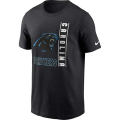 Carolina Panthers Lockup Essential T-Shirt Black