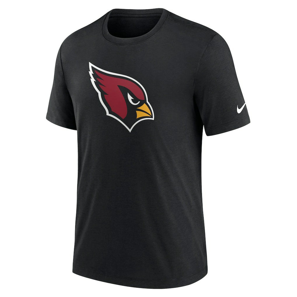 Arizona Cardinals Rewind Logo Tri-Blend T-Shirt Black
