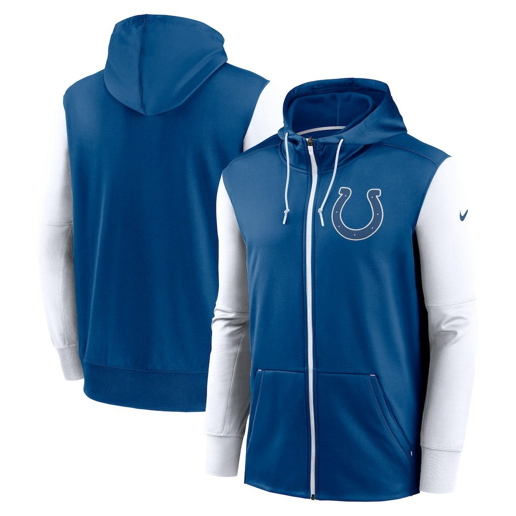 Indianapolis Colts Performance Full-Zip Hoodie Royal