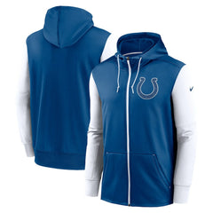 Indianapolis Colts Performance Full-Zip Hoodie Royal