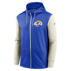 Los Angeles Rams Performance Full-Zip Hoodie Royal
