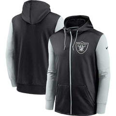 Las Vegas Raiders Performance Full-Zip Hoodie Black