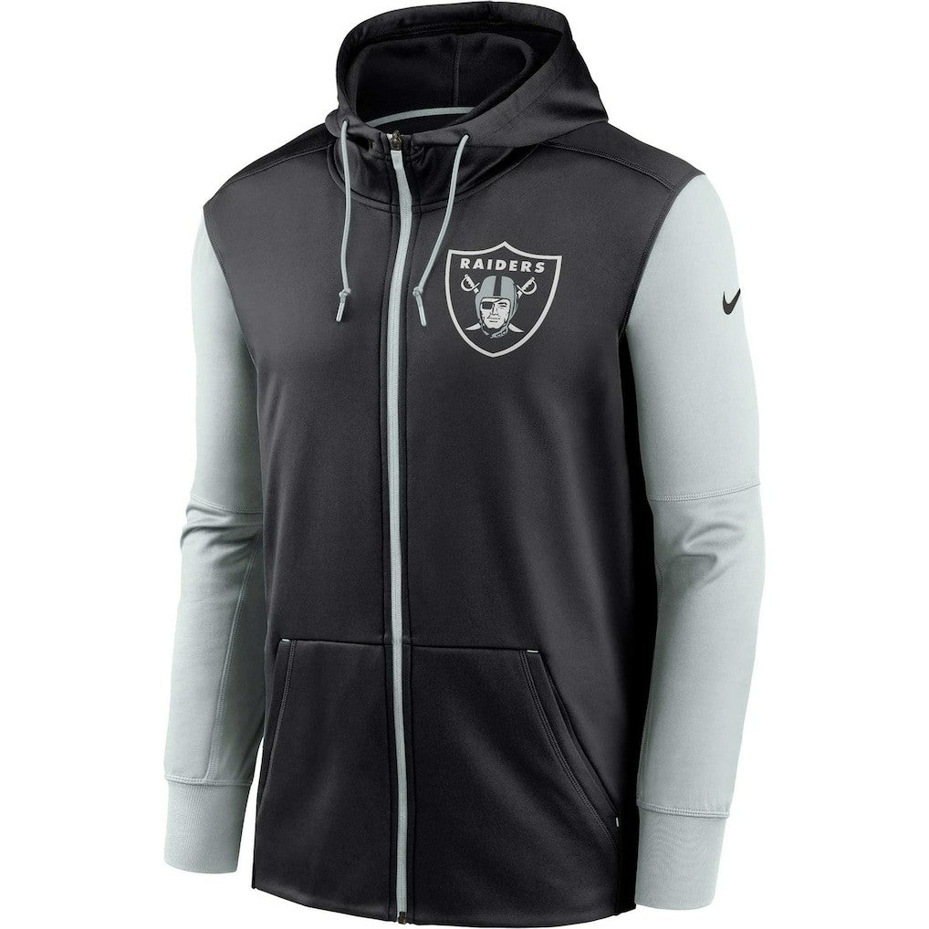 Las Vegas Raiders Performance Full-Zip Hoodie Black