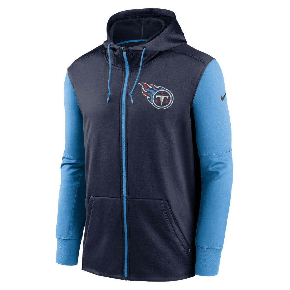 Tennessee Titans Performance Full-Zip Hoodie Navy