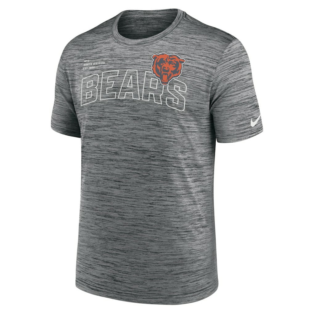 Chicago Bears Velocity Arch Performance T-Shirt Anthracite
